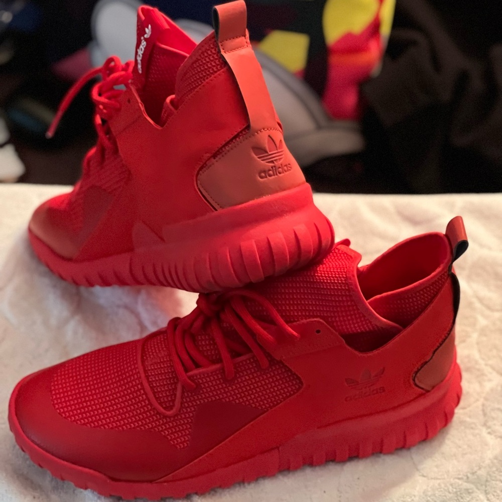 Adidas Tubular X Sz 13 Red